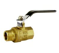 Кран шаровой 1 г/ш рычаг латунь