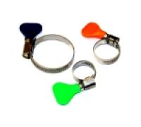 Хомут червячный с ключём с маховиком TORK 12мм 20мм