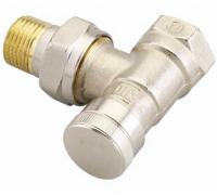 Клапан радиаторный запорный DANFOSS RLV-15 угловой 003L0143
