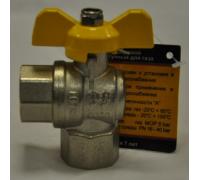 Кран шаровый угловой PF 1/2 г/г б ГАЗ GBV 333A