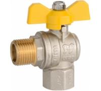 Кран шаровый угловой PF 1/2 г/ш б ГАЗ GBV 336A
