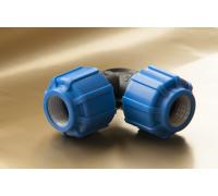 ПНД Отвод обж. 40 х90" ТПК-АКВА