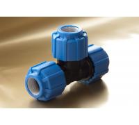 ПНД Тройник обж. 32 х 32 х90" ТПК-АКВА