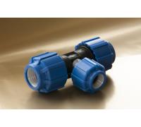 ПНД Тройник перех.обж. 32х25х32 /90* ТПК-АКВА