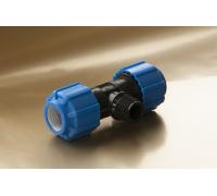 ПНД Тройник 25 х 1/2'' х 25 нар. ТПК-АКВА